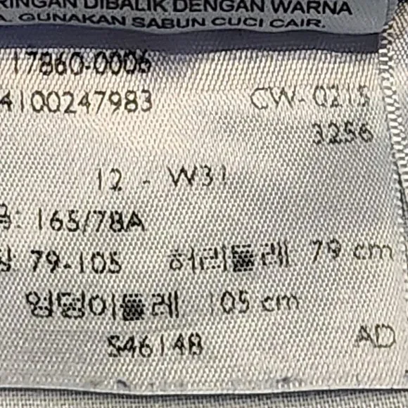 LEVI'S Bermuda Shorts - Sz 12 - Picture 7 of 7